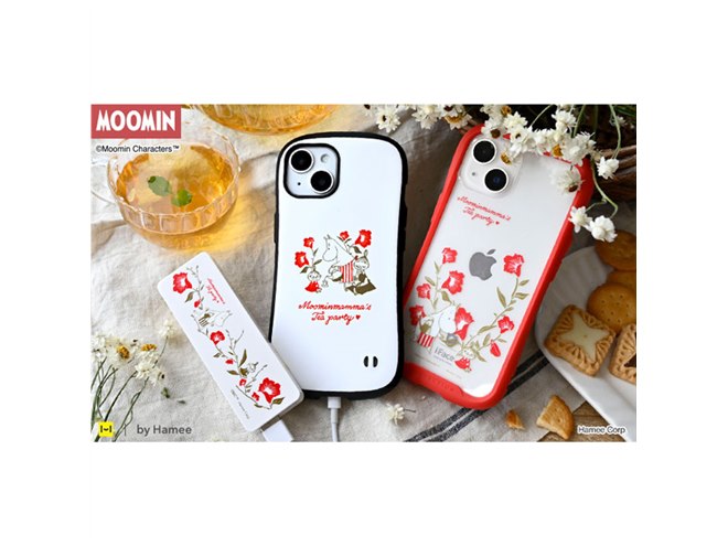 Hamee、お茶を振る舞うムーミンママを描いた限定デザインの「iPhone 