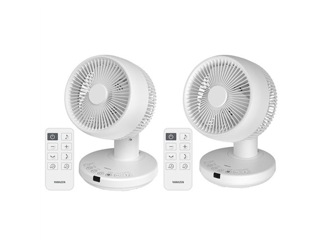 新品未使用箱不良　山善　洗えるサーキュレーター18畳 YAR-DDW152(W) Amazon | [山善] 洗える サーキュレーター 18畳 (換気/空気循環