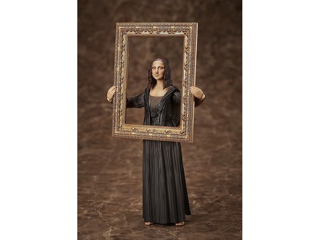 テーブル美術館「figma モナ・リザ」が予約開始、専用の額縁や手首