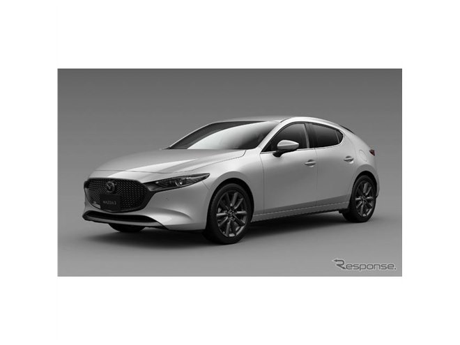 マツダ3、安全性能向上…10.25インチ大型ディスプレイも新たに採用