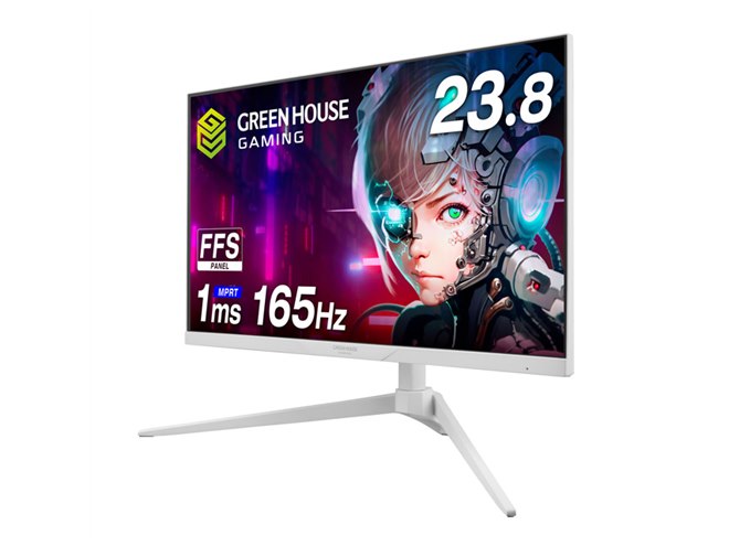 グリーンハウス GREEN HOUSE GH-GLCC238B-BK 23.8型 ゲーミングモニター