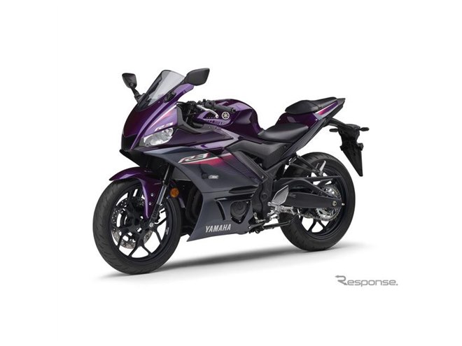 インパクト大の「パープル」登場！ヤマハ『YZF-R3』2023年モデル
