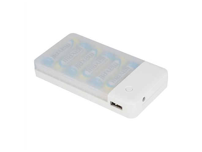 グリーンハウス、乾電池式モバイルバッテリー「GH-BTB36A-WH」 - 価格.com