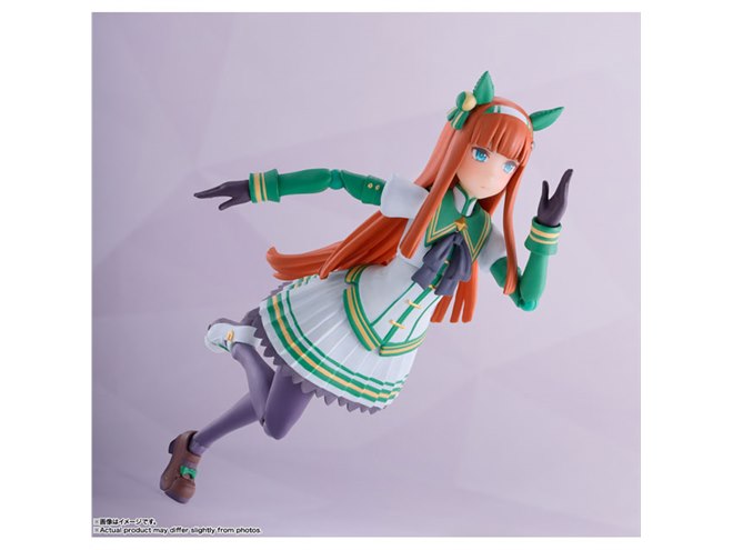 ウマ娘」サイレンススズカがS.H.Figuarts化、前傾姿勢のレースシーンも