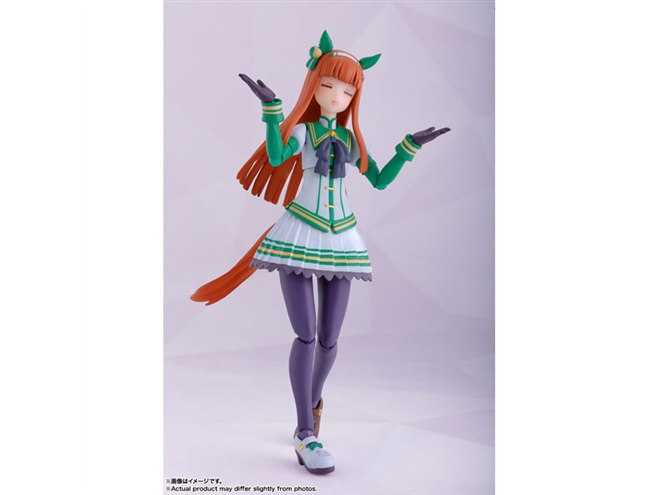 ウマ娘」サイレンススズカがS.H.Figuarts化、前傾姿勢のレース