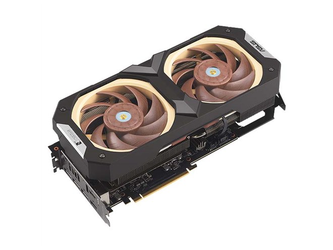ASUS NVIDIA GeForce RTX 4080搭載 グラフィックカード ASUS、Noctuaと共同開発した「GeForce RTX 4080」搭載ビデオ