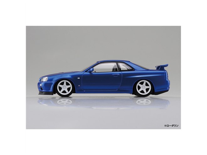 ニッサン R34スカイラインGT-R」スナップキットにベイサイドブルーなど