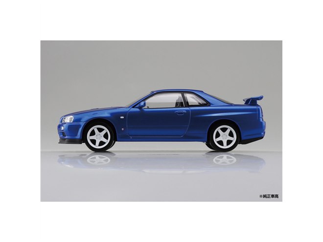 ニッサン R34スカイラインGT-R」スナップキットにベイサイドブルーなど