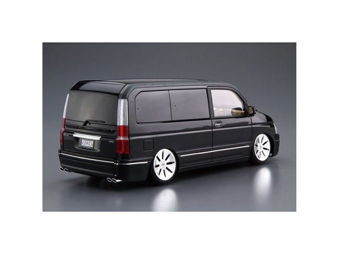 AOSHIMA、ホンダ「D.A.D RF3 ステップワゴン」の1/24スケール模型