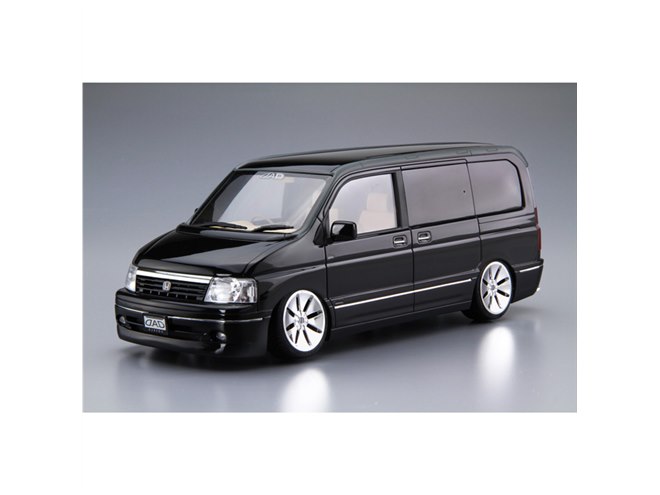 AOSHIMA、ホンダ「D.A.D RF3 ステップワゴン」の1/24スケール模型