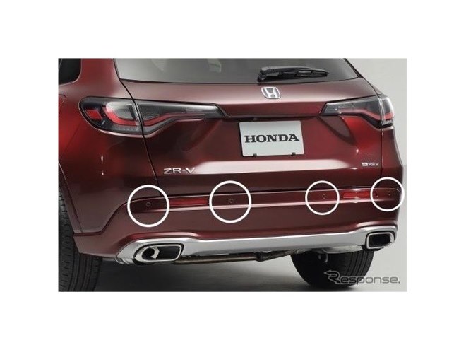 Honda ZR-V 純正リアソナーセンサー(4つ) ホンダ ZR-V 発売】SUVのコア価値…安心装備・安全機能で自分らしさを