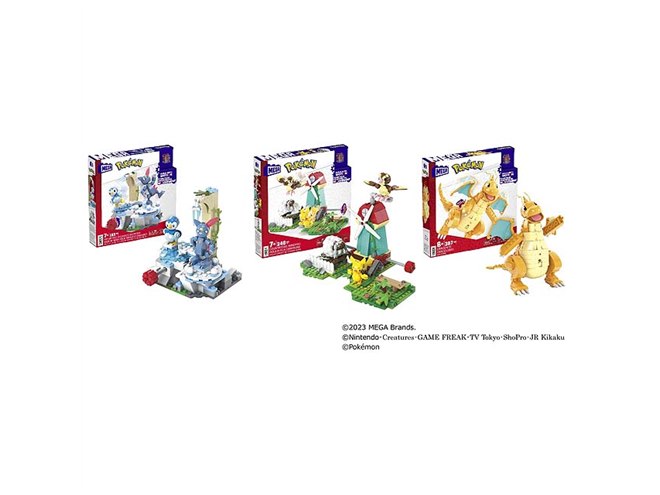 マテル、歯車ブロックが付属した「メガ ポケモン アドベンチャー