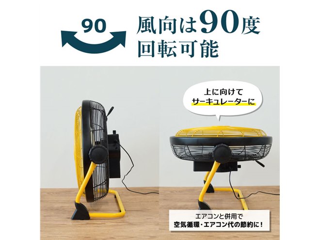 サンコー、直径40cmの大型羽根を搭載したDC扇風機「C-RDF19Y」 - 価格.com