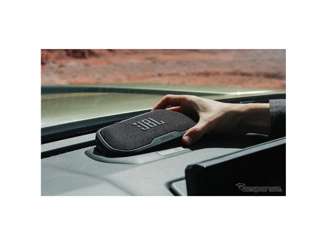 トヨタの新型ピックアップトラック、荷台にJBL製スピーカー…ダッシュ
