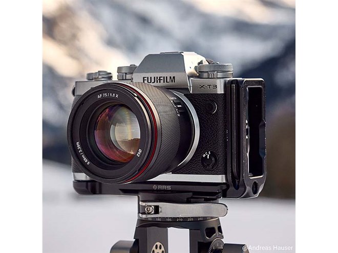 サムヤン、Xマウント用の中望遠AFレンズ「AF 75mm F1.8 X