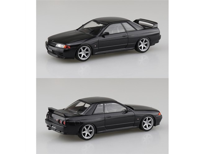AOSHIMA、カスタムホイール仕様の「ニッサン R32スカイラインGT-R」に