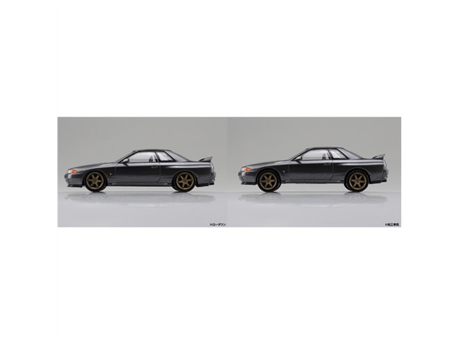 AOSHIMA、カスタムホイール仕様の「ニッサン R32スカイラインGT-R」に