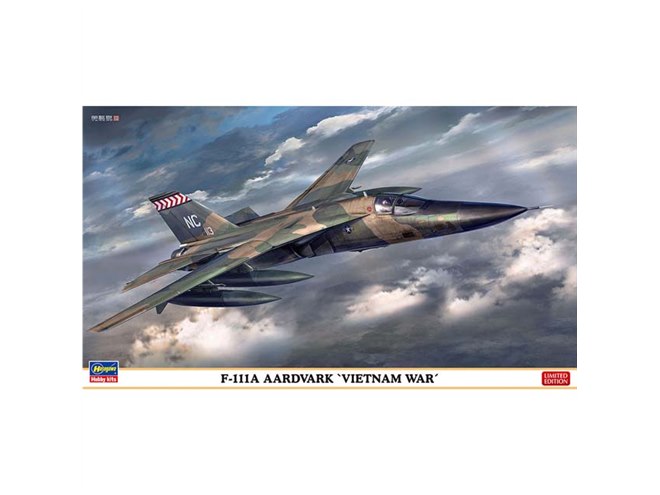 米空軍「F-111A」ベトナム戦争時の機体を1/72スケールで再現