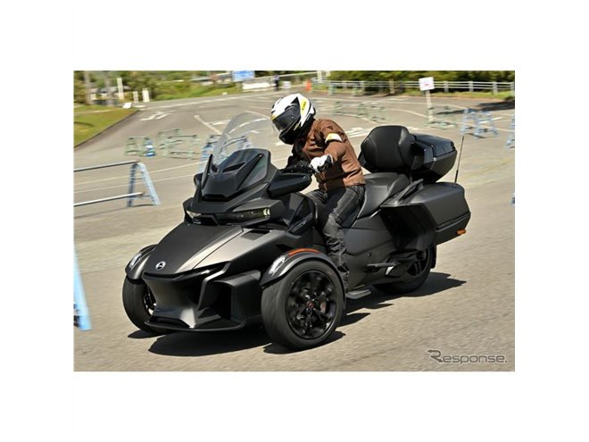 Can-Am Spyder 試乗】立ちゴケとは無縁の3輪車！だけど乗りこなすには