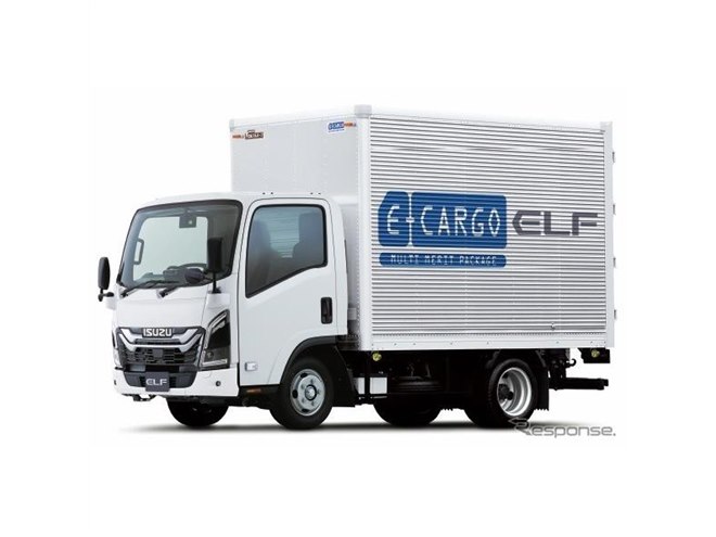 いすゞ エルフ 新型】ブリヂストン R202 を新車装着…タイヤ基盤技術