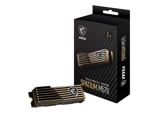 魅力的な価格 MSI、最大10000MB/sのM.2 SSD「SPATIUM M570 PCIe 5.0 NVMe M.2 犬服・アクセサリー