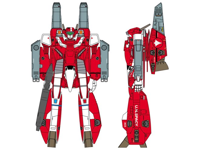 大量入荷 マクロス」VF-1J スーパーバトロイドバルキリーが立体化、腰に コミック・アニメ