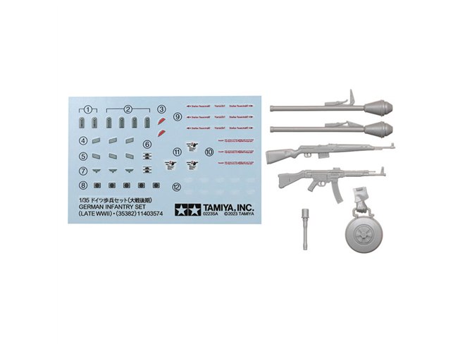 タミヤ、 M43野戦服などをまとった大戦後期ドイツ歩兵「1/35スケール