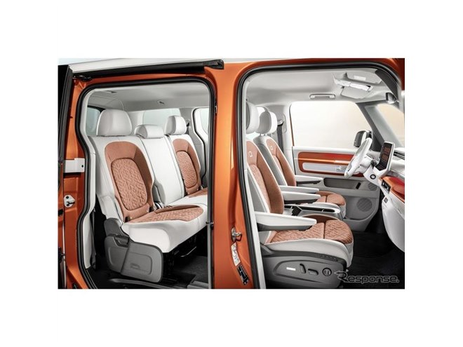 電動ミニバンのVW ID. Buzz「ロング」仕様、6月2日デビュー…3列シート7