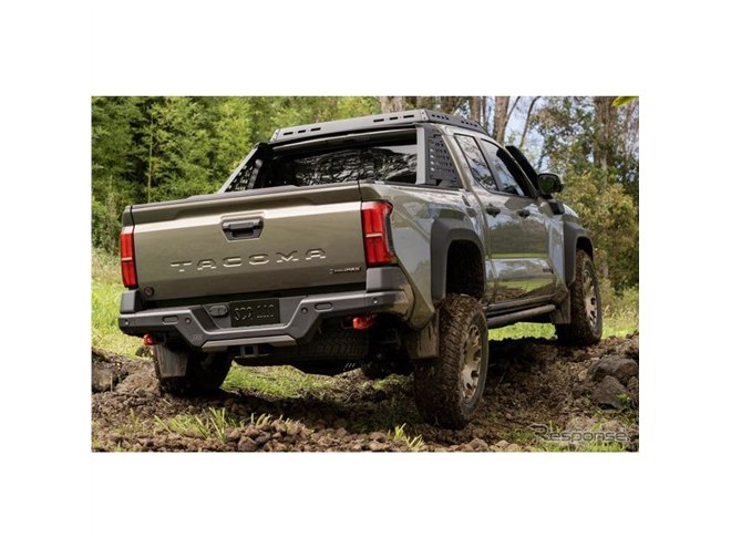 トヨタのピックアップ『タコマ』新型に冒険仕様「トレイルハンター」を