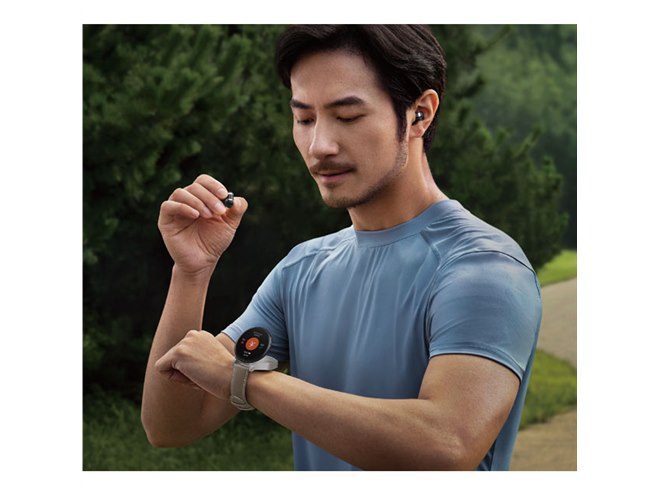 ファーウェイ、完全ワイヤレスイヤホン内蔵スマートウォッチ