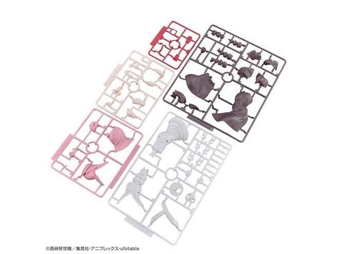 鬼滅模型「竈門禰豆子」が本日5/27発売、毛先の色分けは塗装済みパーツ