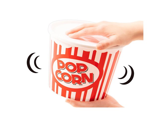 ライソン、シャカシャカ容器付きポップコーンメーカー「シャカポコ