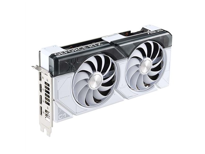 ASUS Dual GeForce RTX™ 4070 SUPER White OC Edition 12GB GDDR6X