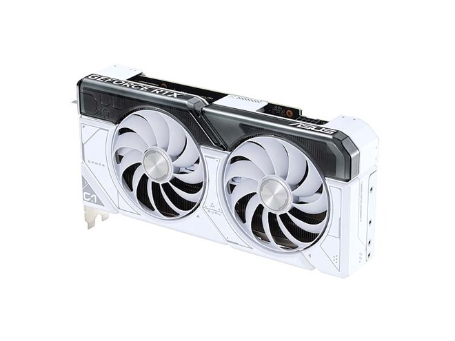 ASUS、ホワイトを採用した「GeForce RTX 4070」搭載ビデオカード