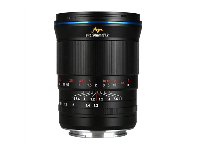 LAOWA、開放F1.2のフルフレーム対応大口径レンズ「Argus 28mm F1.2 FF