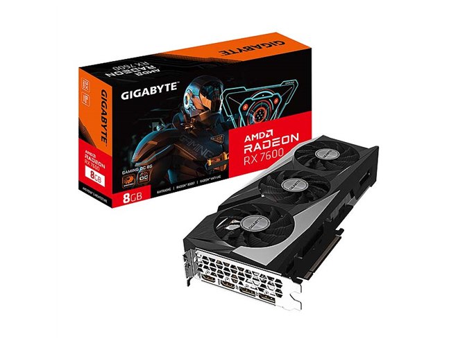 【動作確認済/良好】 GIGABYTE AMD Radeon RX 7600 GIGABYTE、「Radeon RX 7600」を搭載したビデオカード - 価格.com