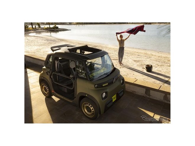 シトロエンの小型EV『アミ』、ワイルドな限定車第2弾を欧州で1000台