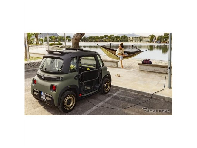 シトロエンの小型EV『アミ』、ワイルドな限定車第2弾を欧州で
