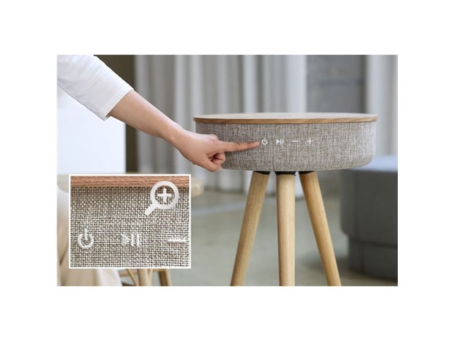 Mellow W501T ワイヤレスBluetoothスピーカー テーブル Amazon | テーブル スピーカー インテリア ブルートゥース Welle