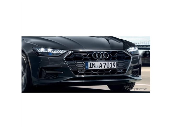 車 Audi A7 ブラックスタイル グリル 4k