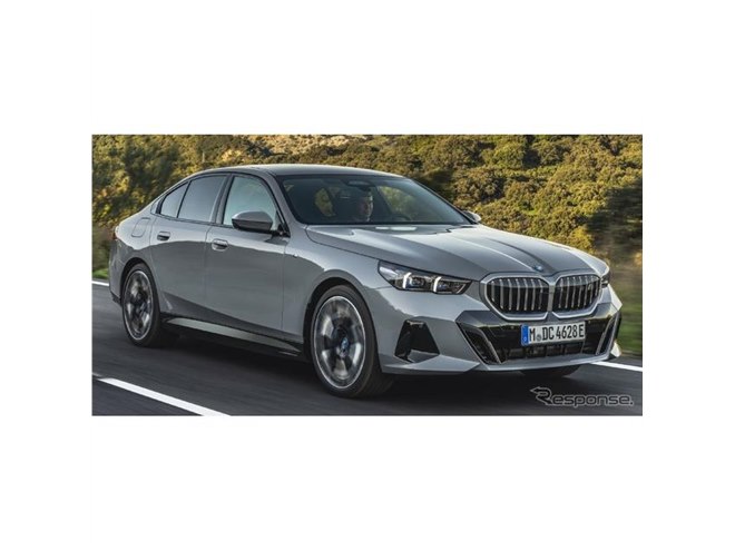 BMW『i5』、5シリーズ 新型のEVは340馬力モーター搭載…欧州で