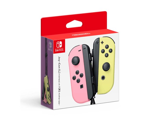 任天堂、Switchコントローラー「Joy-Con」の新色パステルカラー2モデルを6/30発売 - 価格.com