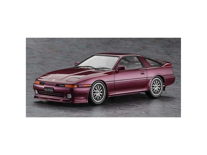 大型ホイール装着の「トヨタ スープラ A70 2.5GTツインターボ R」模型