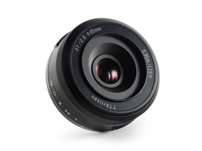 TTArtisan AF 27mm f2.8 ソニーE ブラック TTArtisan is Bringing its 27mm f/2.8 AF Lens to Sony E and Nikon Z