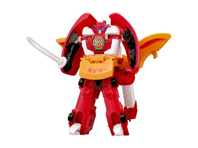 【新品•未開封】ユニトロボーン　ユニトロボ4種　変形ロボット バンダイ 送料無料 ユニトロボーン ユニトロボ エビスシパトカー スシロー