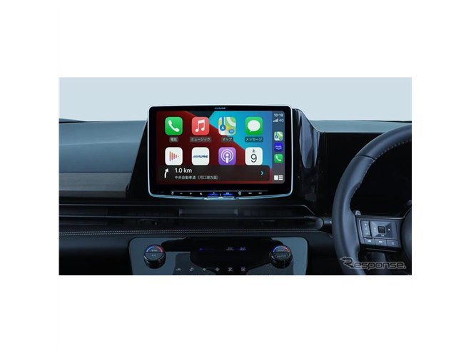 新型セレナにジャストフィット、専用大画面カーナビ「ビッグX11」今冬