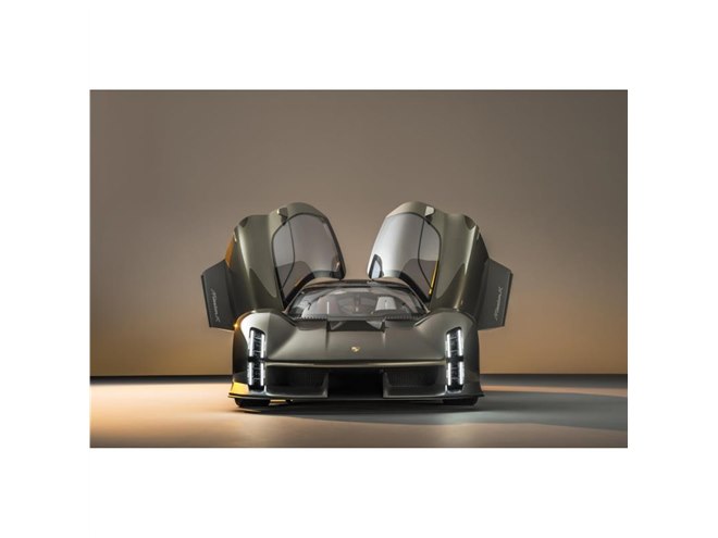 ポルシェが2シーターのハイパー電気自動車「ミッションX」を発表