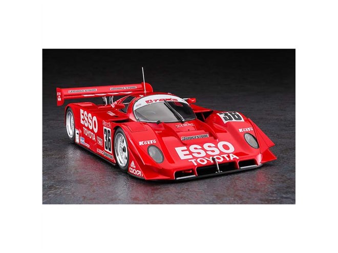 1992年JSPC出場車「エッソ トヨタ 92C-V」を1/24スケールで再現、本日