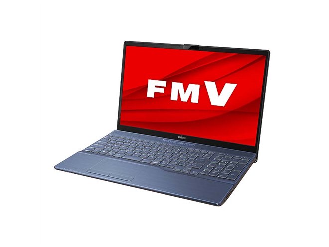 富士通、Wi-Fi 6Eに対応した15.6型ノートPC「AH」シリーズ