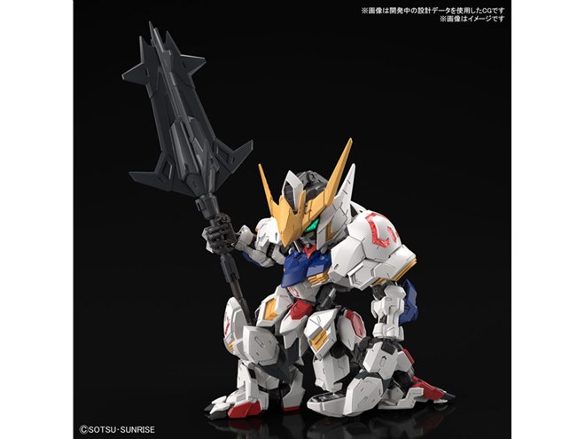 MGSDガンプラ「ガンダム・バルバトス」発売日が明らかに、オリジナルギミックを搭載 - 価格.com